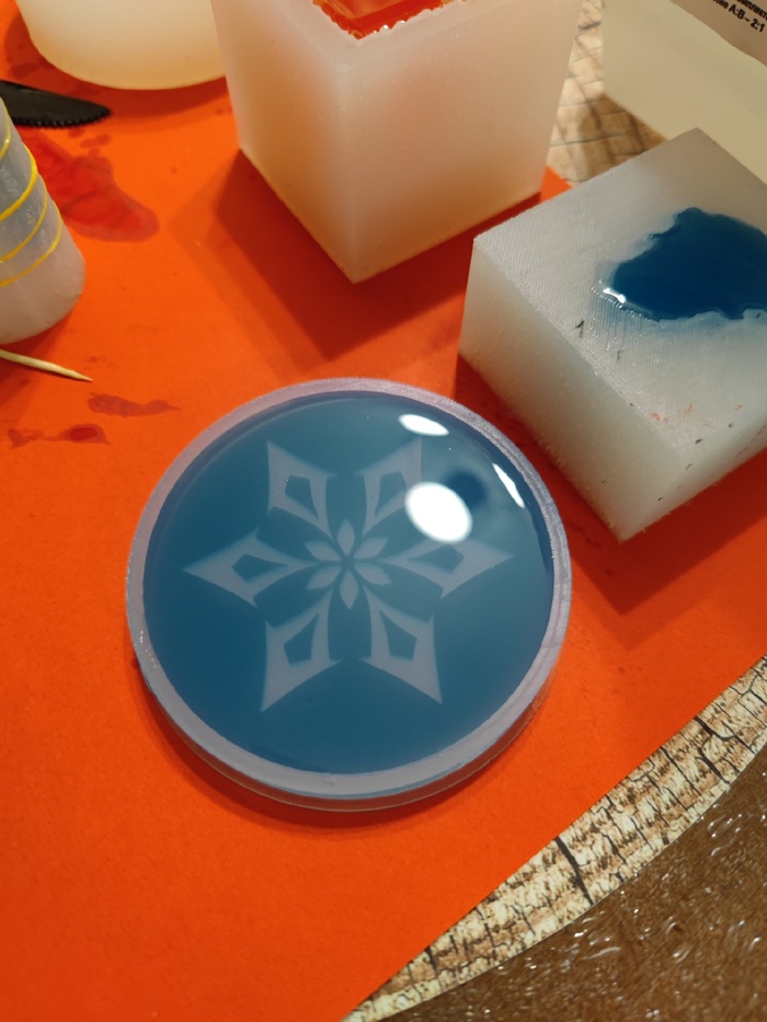 Заготовка для косплея по Genshin.