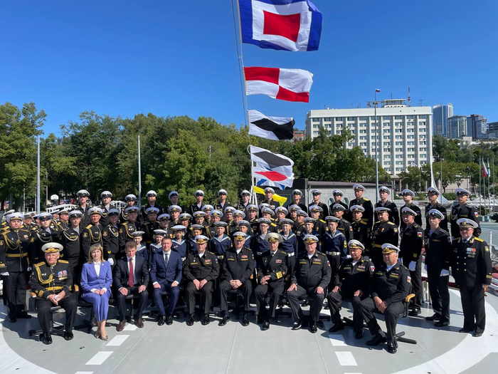 Флот РФ пополнился четвёртым построенным на Амурском судостроительном заводе корветом "Резкий" проекта 20380. Во Владивостоке подняли флаг Новости, Политика, Россия, Флот, Корвет, Тихоокеанский флот, Видео, Видео ВК, Длиннопост, Владивосток, Комсомольск-на-Амуре