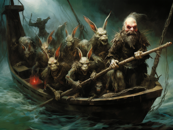 Дед Мазай и зайцы