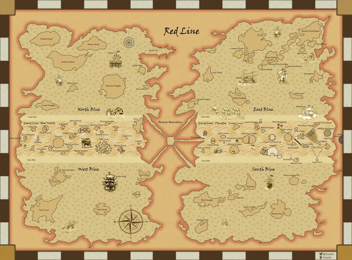 Где-то тут Гол Д. Роджер запрятал своё сокровище.