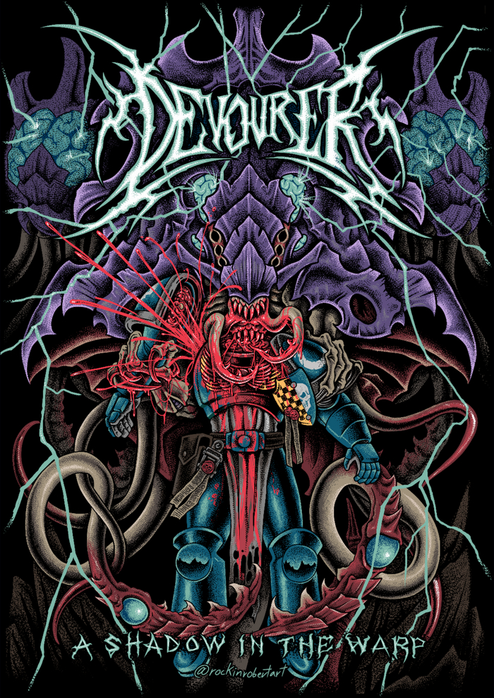 Death metal tyranid band art Warhammer 40k, Wh Art, Tyranids, Ultramarines