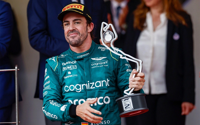 Фернандо Алонсо (ESP, Aston Martin Aramco Cignant F1 Team) на Гран-при Монако «Формулы-1» 28 мая 2023 года в Монте-Карло (Фото: HOCH ZWEI / Global Look Press)