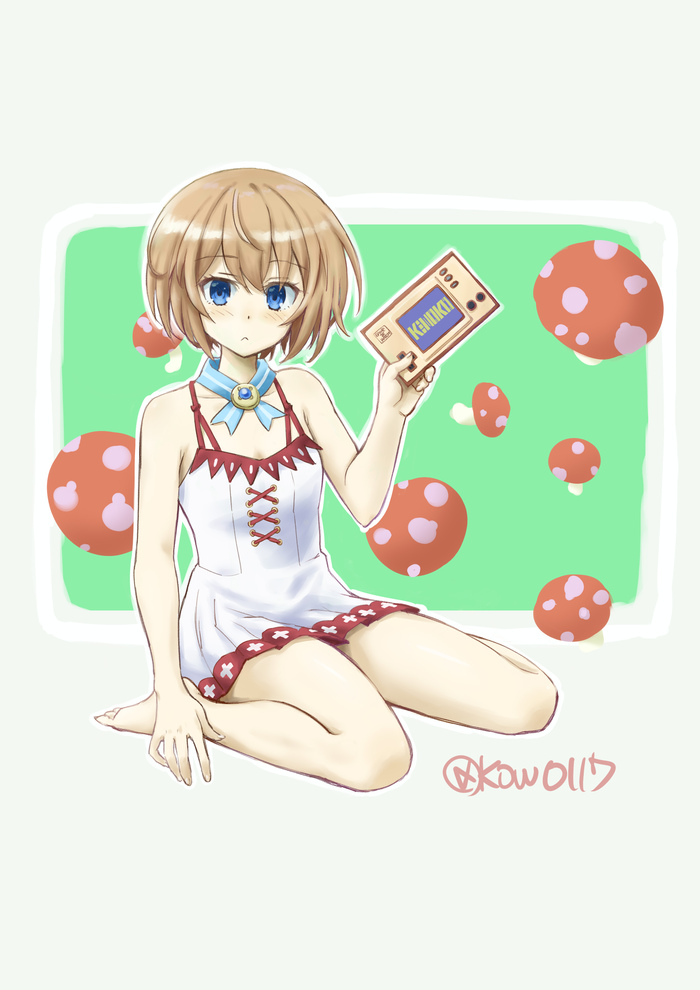 Blanc Anime Art, Hyperdimension Neptunia, Neptunia, Blanc