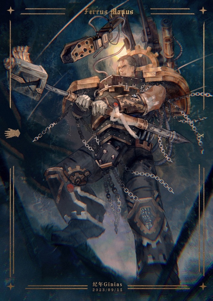 The Gorgon, Ferrus Manus by Ginias