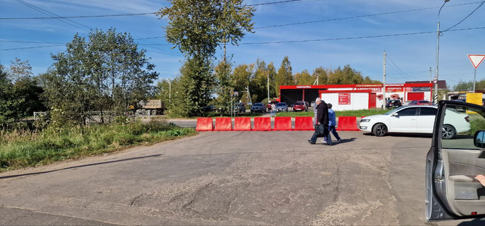 Главный выезд из Зелёного на Ст. Ярославку.