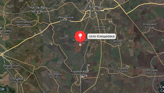 Штурмующие Клещеевку под Артёмовском украинские военные опровергли заявление главы офиса Зеленского о взятии села