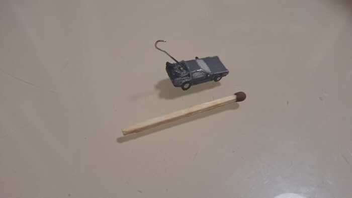 Вот таким получился Делориан