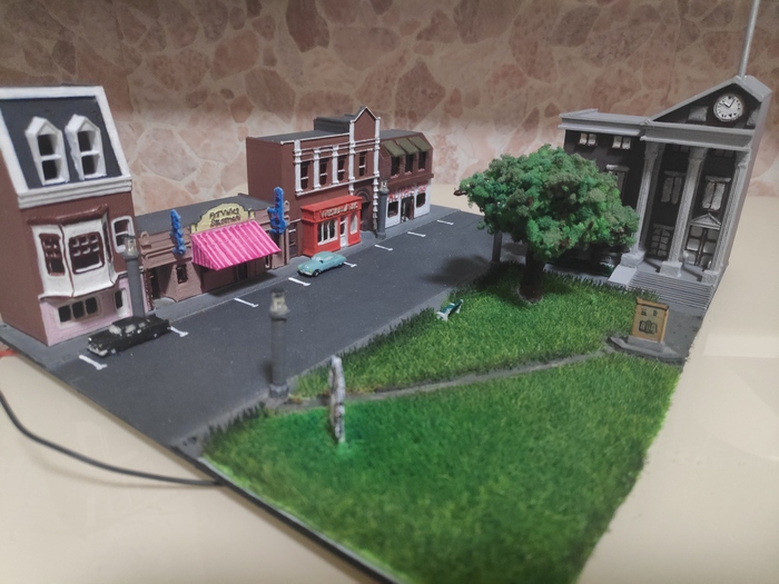 Все разместил на своих местах.