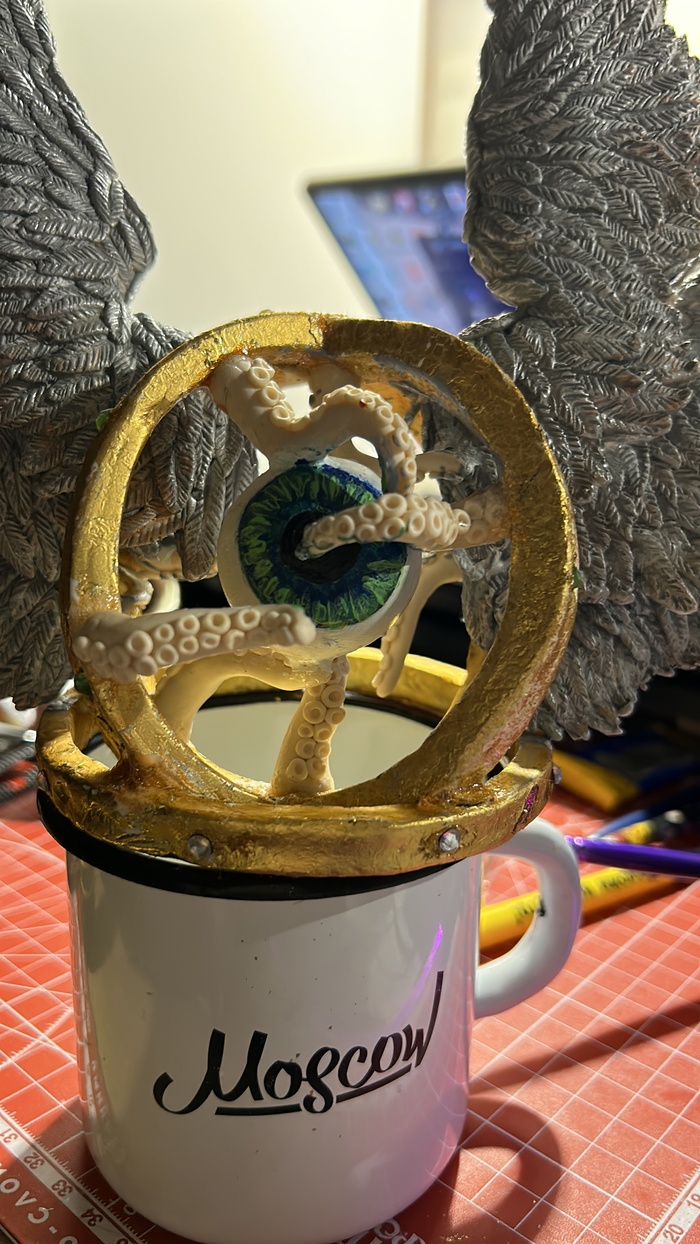 Добавилась краска в радужку