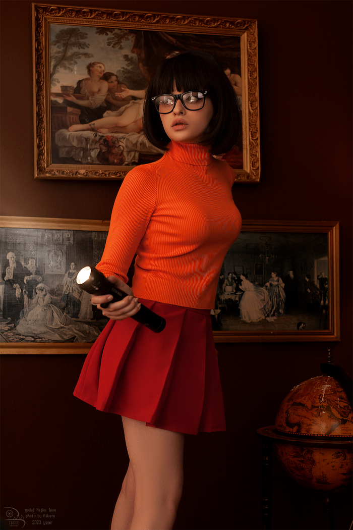 Cosplay Velma Scooby-Doo ,  , , , -