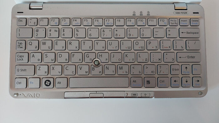 Клавиатура Sony Vaio P.