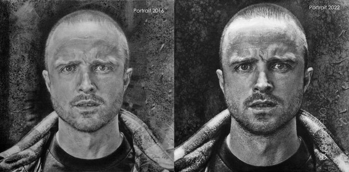 Заодно проверила свой скилл. Ссылка на Пинкмана 2016 г. https://pikabu.ru/story/dzhessi_pinkman_risunok_karandashom_5390688?utm_source=linkshare&utm_medium=sharing