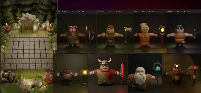 Все герои на текущий момент