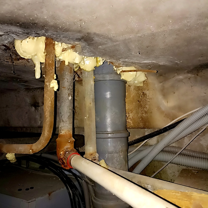 Вид из подвала