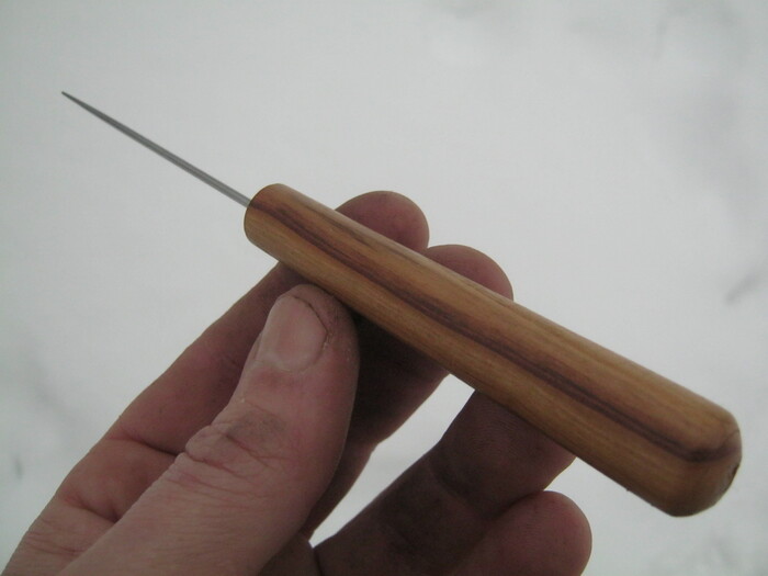 Фото 9. Готовый вариант «вольфрамовой иглы» из молибдена.