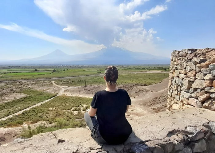 Вид на Арарат