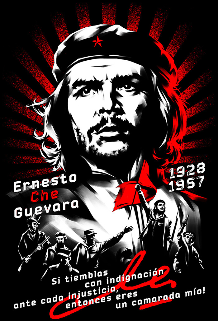 Comandante Che Guevara Художник, Современное искусство, Рисунок, Иллюстрации, Арт, Картина, Портрет, Че Гевара, Фидель Кастро, Революция, Куба, Графика, Футболка, Photoshop, Wacom, Товарищи, Коммунизм, Социализм, Портрет по фото, Цифровой рисунок, Длиннопост