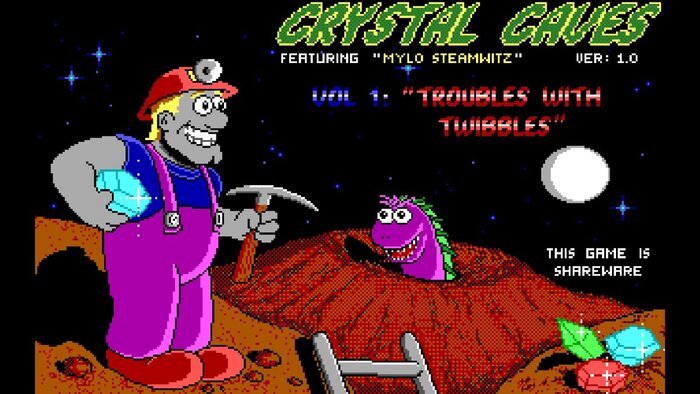 Crystal Caves:  ... ? 90-,   DOS, , , , -,   ,  ,  90-, 