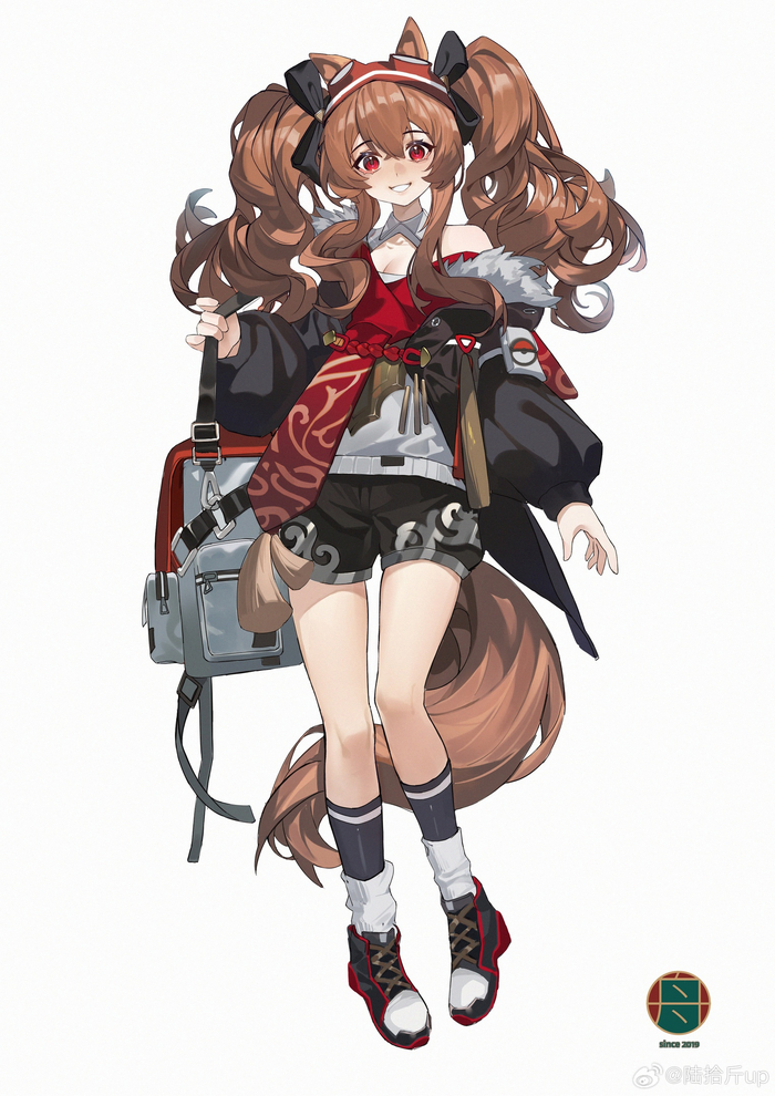Arknights operators Anime Art, , Arknights, Nian, Dusk (Arknights), Perfumer (Arknights), Angelina (Arknights), ,  , 