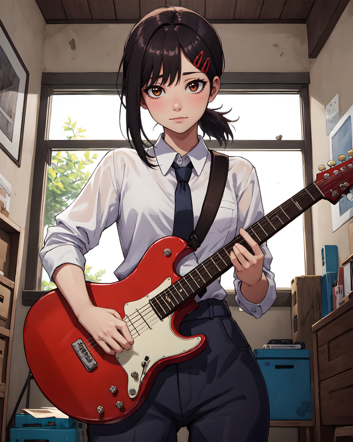 Kobeni Ai , Stable Diffusion,  , Chainsaw Man, , Kobeni Higashiyama, Anime Art, , Akira