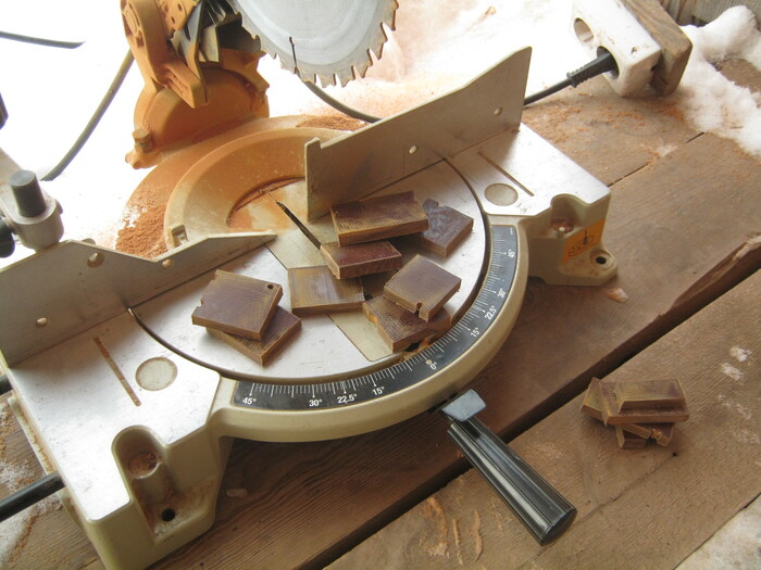 Фото 17. Распил текстолита.