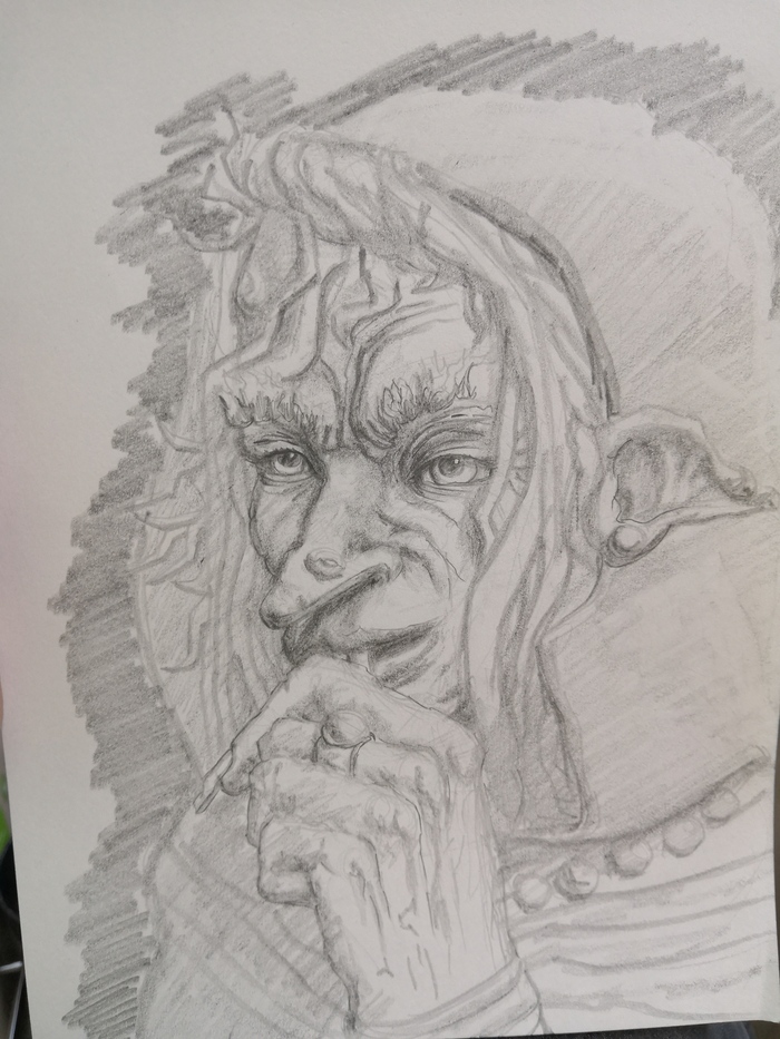 Лортобер, тема: Баба Яга, скетчик