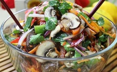 ГРИБЫ ПО-КОРЕЙСКИ