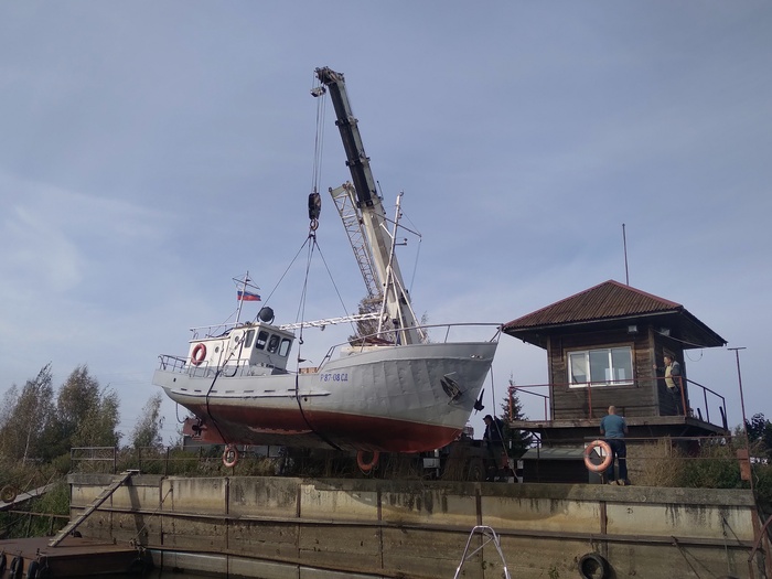 Поднялись, или День летающих яхт Рыбинское водохранилище, Яхт-клуб, Яхта, Яхтинг, Подъем, Осень, Фотография, Длиннопост
