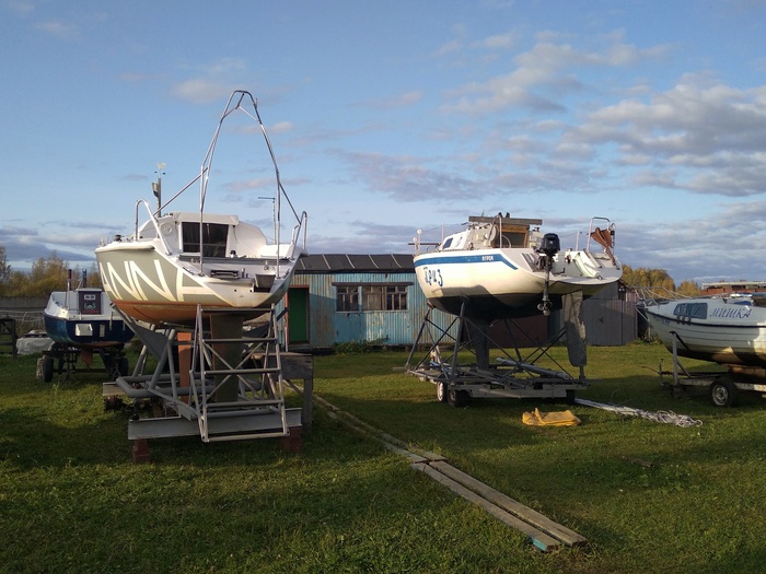 Поднялись, или День летающих яхт Рыбинское водохранилище, Яхт-клуб, Яхта, Яхтинг, Подъем, Осень, Фотография, Длиннопост