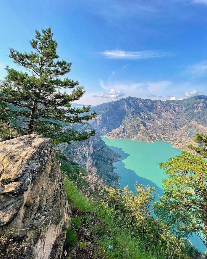 Ирганайское водохранилище. Дагестан, Россия