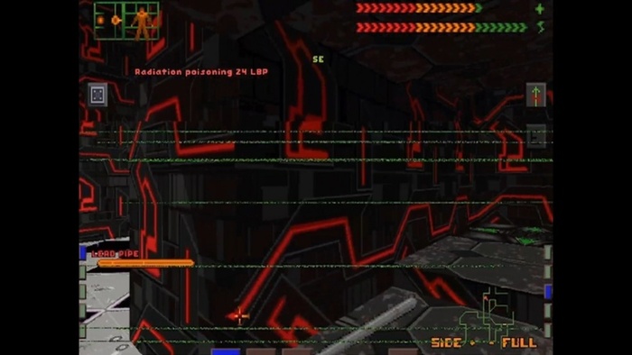 Зеленые полоски — это визуальный эффект отравления радиацией