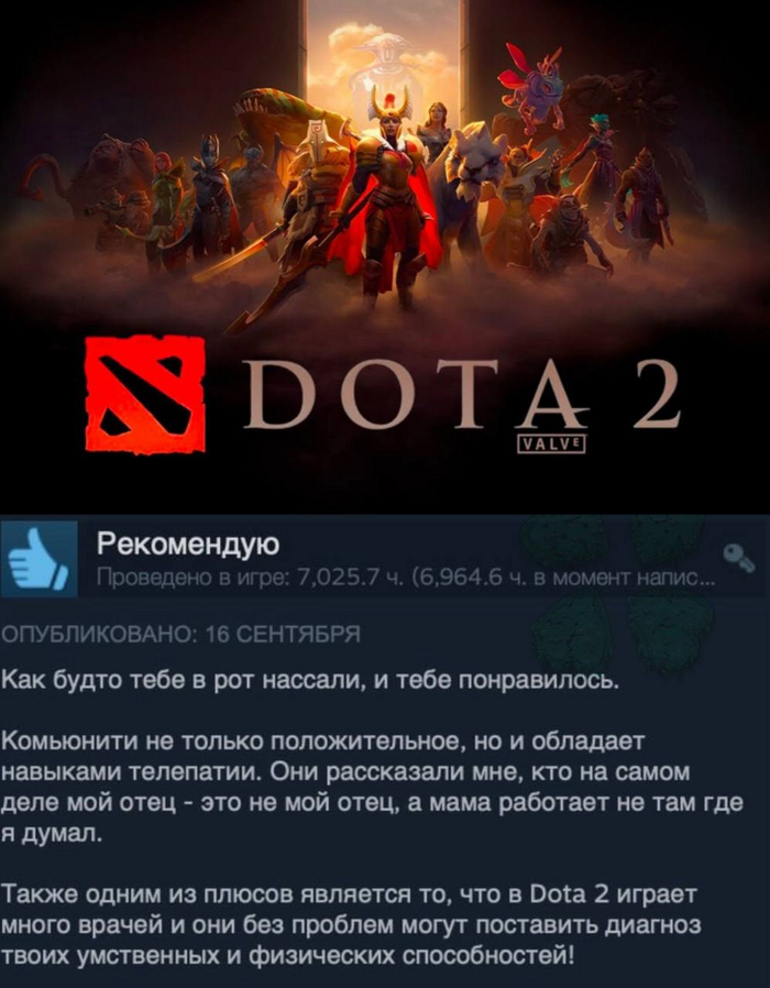 Отзыв на Доту