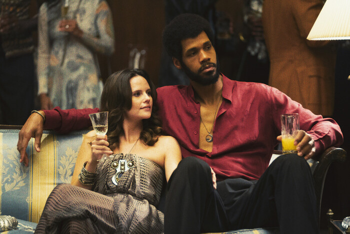 Капитан «Лейкерс» Карим Абдул-Джаббар с женой