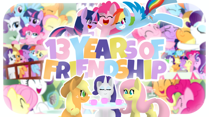 ,      :   13  ¨  MLP!!! My Little Pony, Mane 6, , , Rarity, Pinkie Pie, Applejack, Twilight Sparkle, Fluttershy, Rainbow Dash