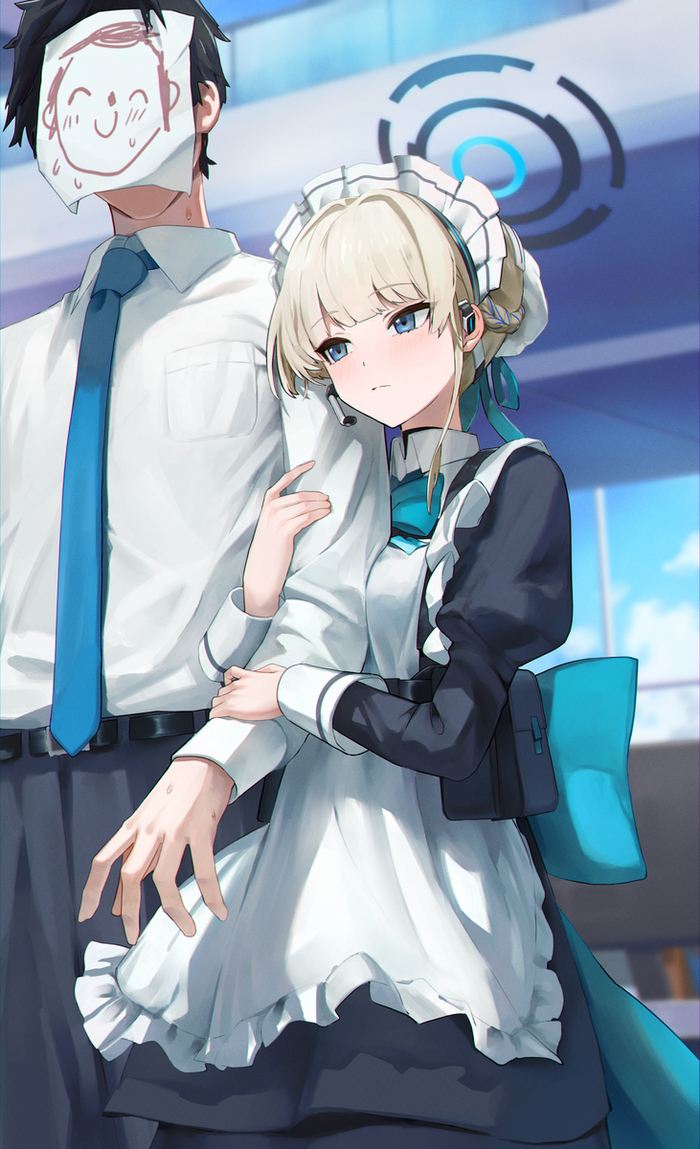       , Anime Art, Blue Archive, Asuma Toki, ,   