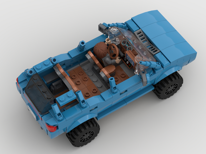 честный салон под 4 фигурки плюс багаж