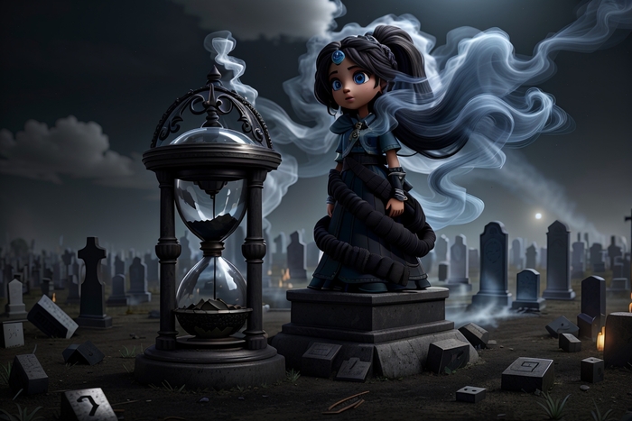 Смерть в интерпретации Leonardo ai