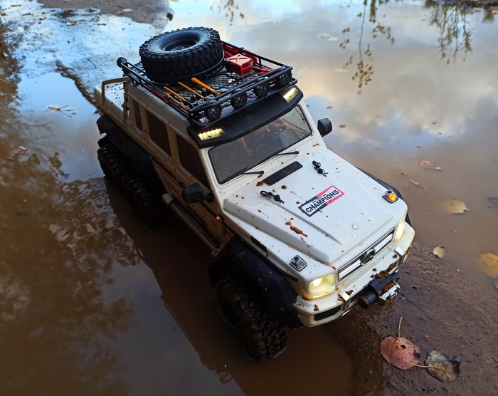 TRX-6 Scale & Trail Crawler Traxxas Mercedes | Пикабу