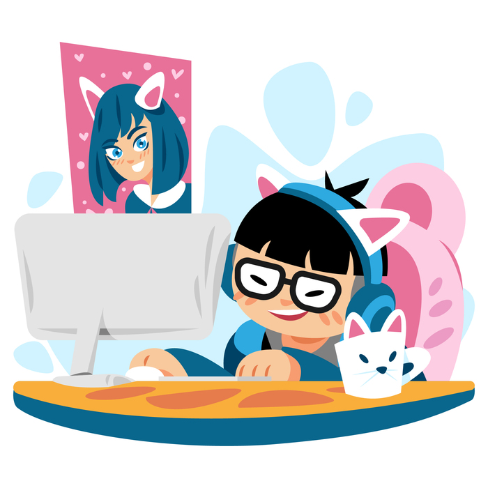  E - girl  E - boy