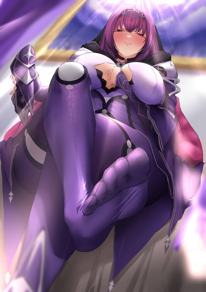 ,    , Anime Art, Fate, Fate Grand Order, Scathach Skadi, Scathach, , , 