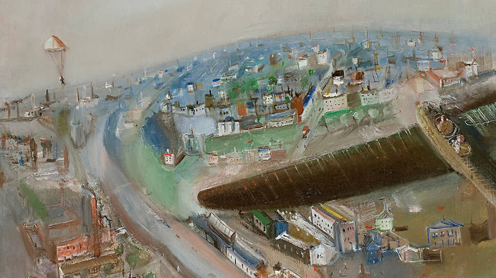 Александр Лабас. «В полете», 1935