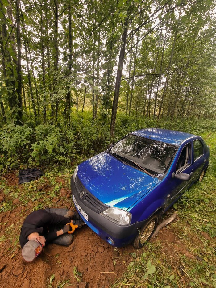 Откапаваю машину