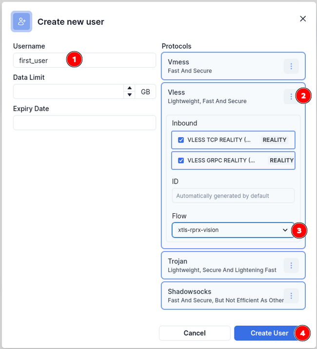 Marzban - Еще одна панель для управления proxy на базе XRay-core Linux, Гайд, Инструкция, Компьютерная помощь, Windows, iOS, Telegram (ссылка), Telegram, Длиннопост, Mac Os, VPN, VPS, Роскомнадзор, Обход блокировок