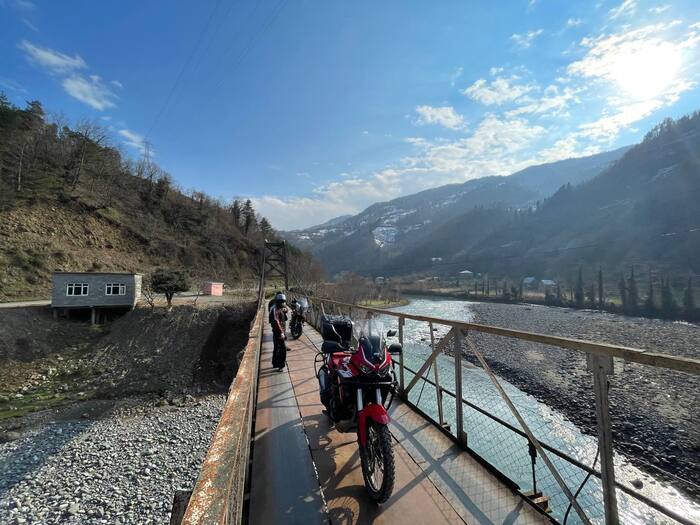 на календаре январь) сезон начался рано, с товарищем на "африке"