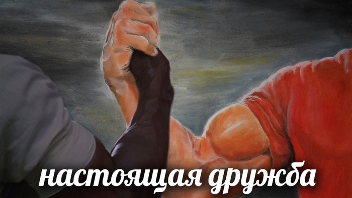 Настоящая дружба - это... | Пикабу