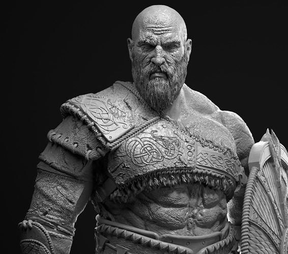 #Kratos #God_Of_War 3D , 3D ,  , , , God of War,  ()
