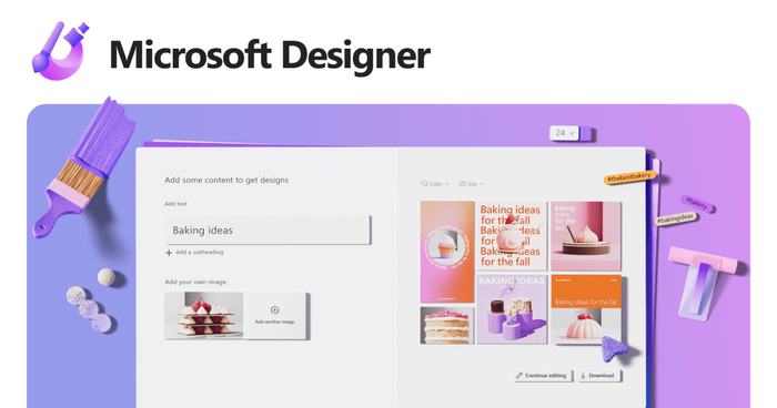  Microsoft Designer:      Microsoft, Telegram,  , 