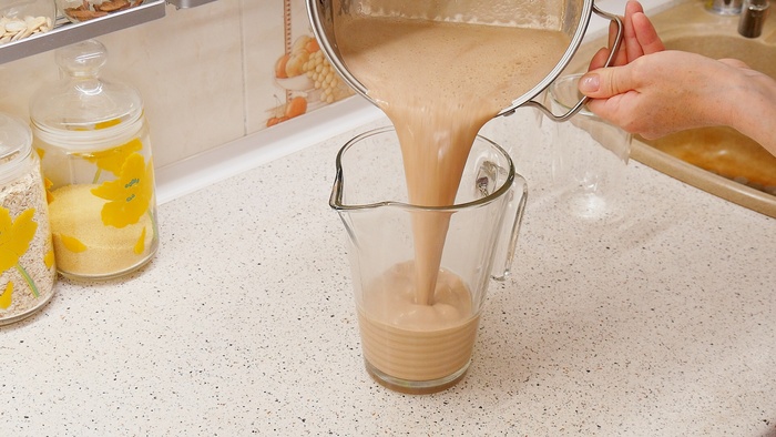 Пробуем. Если специя, которую мы добавили, не чувствуется, можно добавить ещё и снова пройтись блендером.