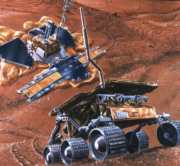 «Соджорнер»: первый марсоход на Красной планете Pathfinder, Марсоход, Марс, Длиннопост