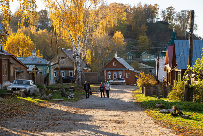 Улица ведущая к холму